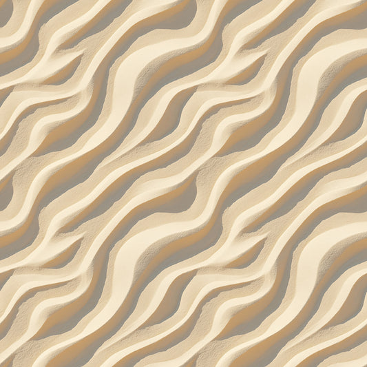 Wanddesign mit 3D-Sandwellen  Fließende Naturstruktur in warmen Tönen  Selbstklebend & PVC-frei – made by PCC FoliaConcept!