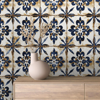 Küchentapete  Mediterraner Look  Rustikale Struktur  Selbstklebend & PVC-frei – by PCC FoliaConcept