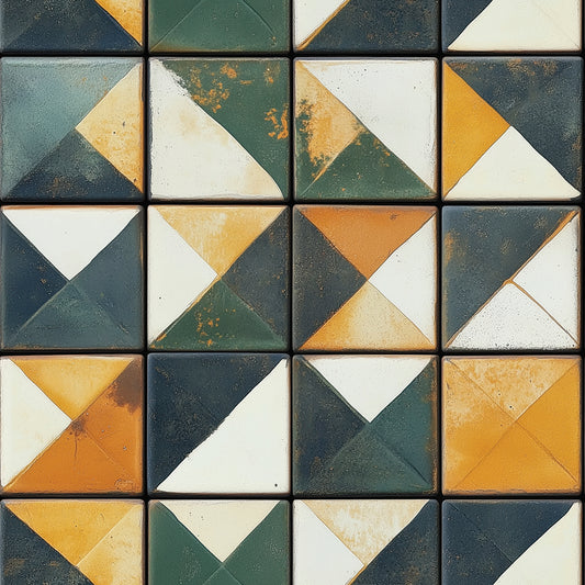 Diagonale Muster  Retro & kraftvoll  Selbstklebend & PVC-frei – by PCC FoliaConcept