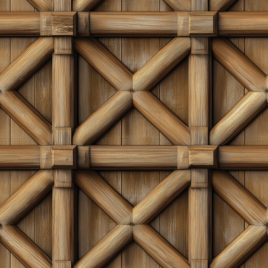 WOOD 0031 – dekorativer Wandbelag mit 3D-Fachwerkstruktur in eichenähnlicher Optik. Charakterstark, rustikal-modern und ausdrucksvoll.