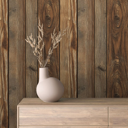 WOOD 0047 – Wandbelag in authentischer Kiefernholz-Optik. Markant, warm und naturverbunden – für ausdrucksstarke Raumkonzepte.