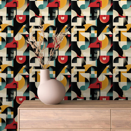 Retro Geometrie Abstrakt