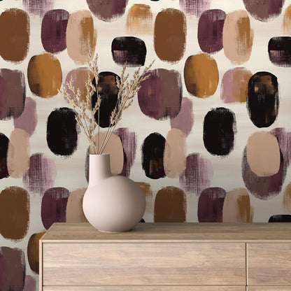 Moderne Pinselstrich-Optik Abstrakt