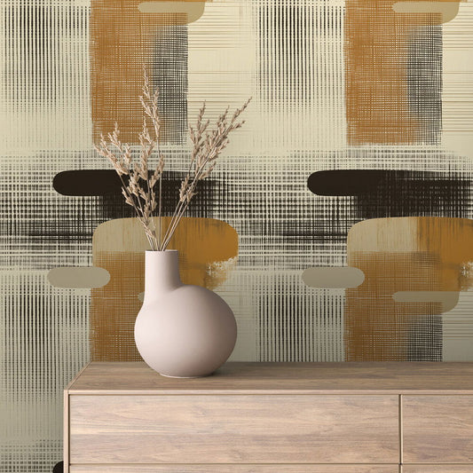 Retro Linienmuster Abstrakt