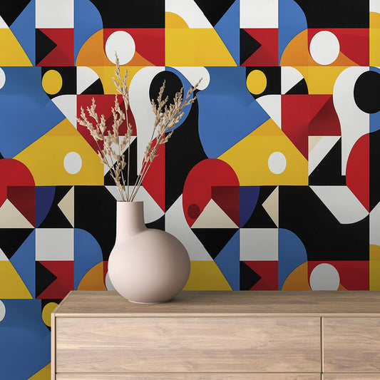 Buntes Geometrisches Muster