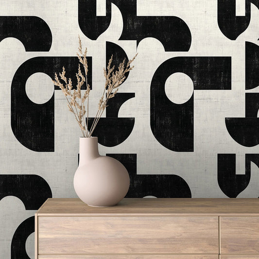 Retro Muster Geometrisch