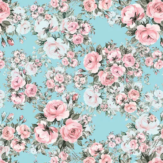 Floral Bloom Blue