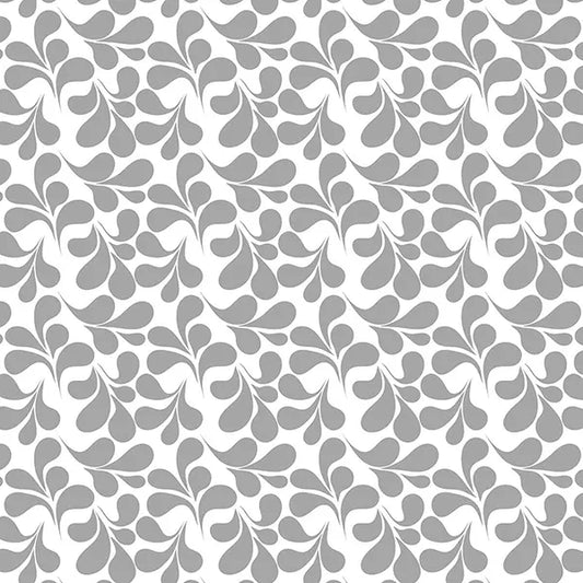 Floral Grey Flow
