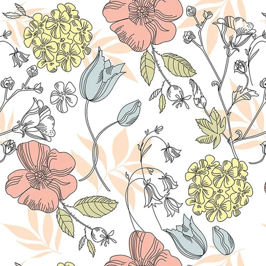 Floral Garden Pastel