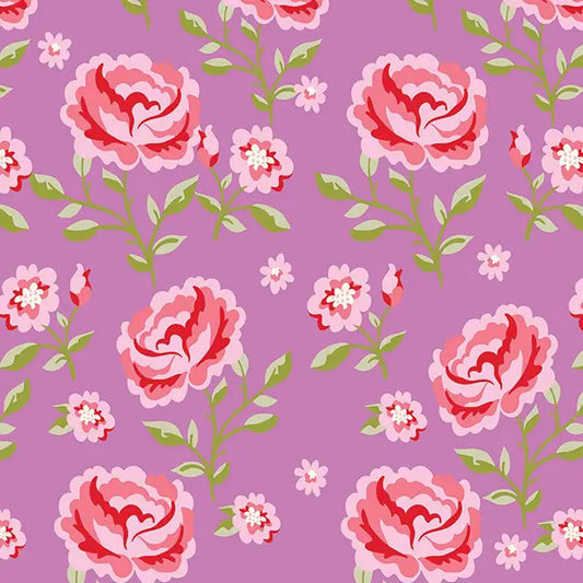 Floral Purple Rose